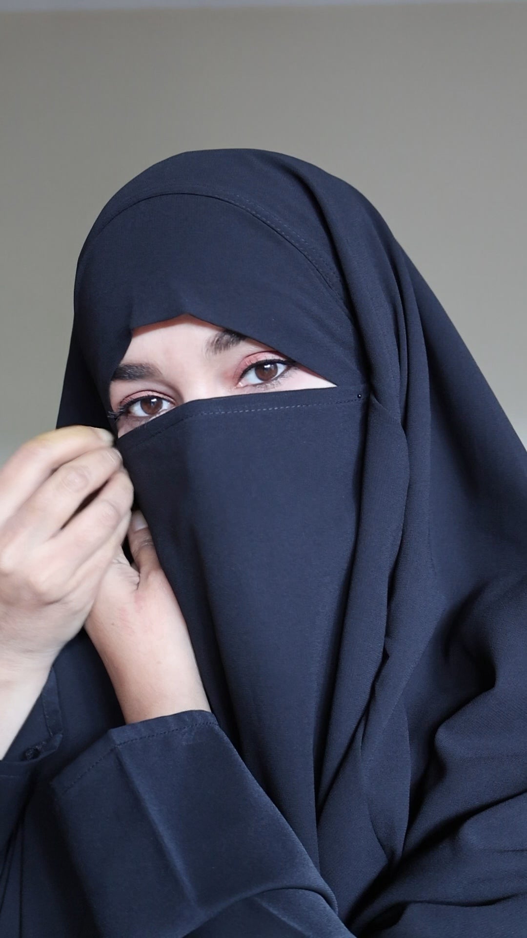 Double Layer Khimaar (Kohl)