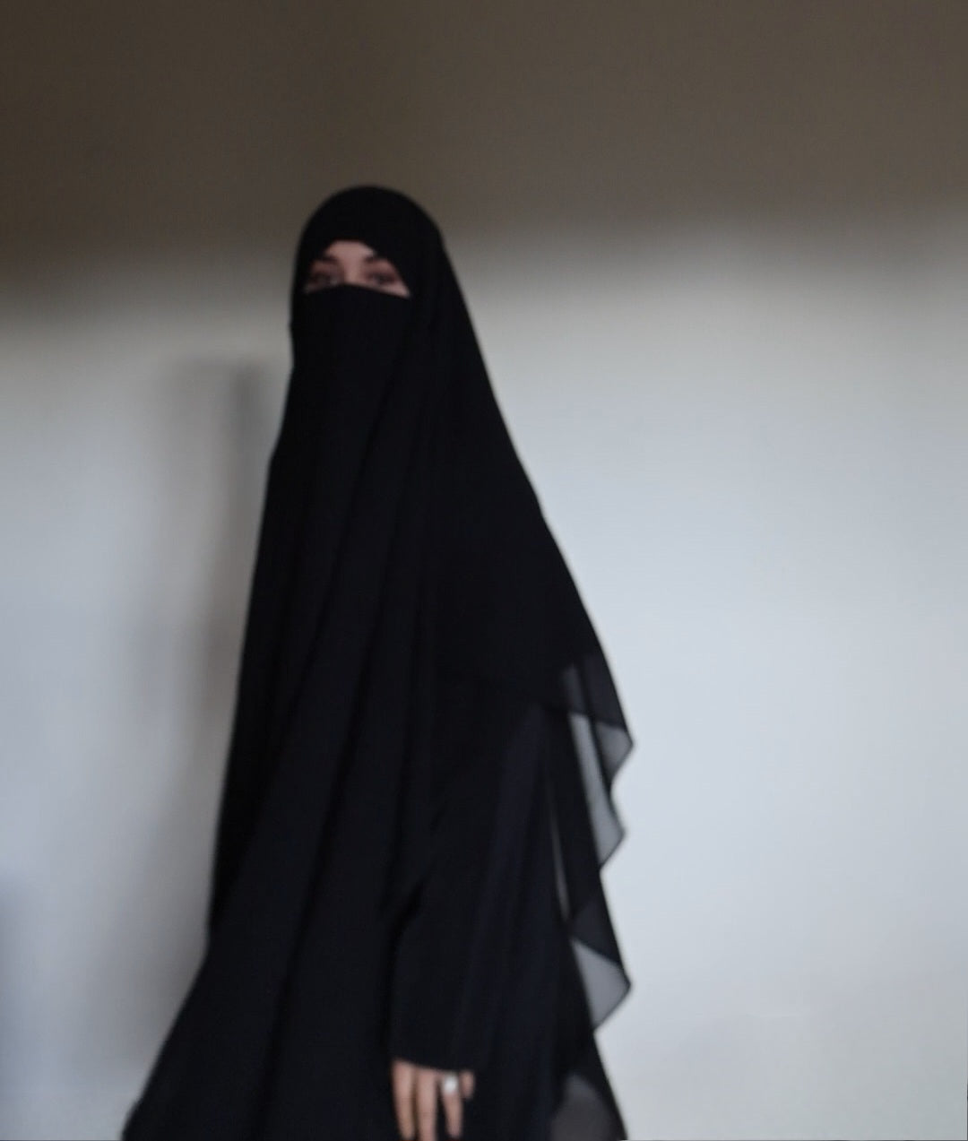 Double Layer Khimaar (Kohl)